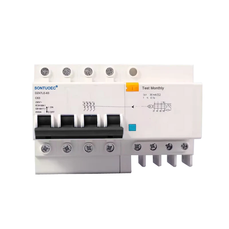 4p RCBO AC mota