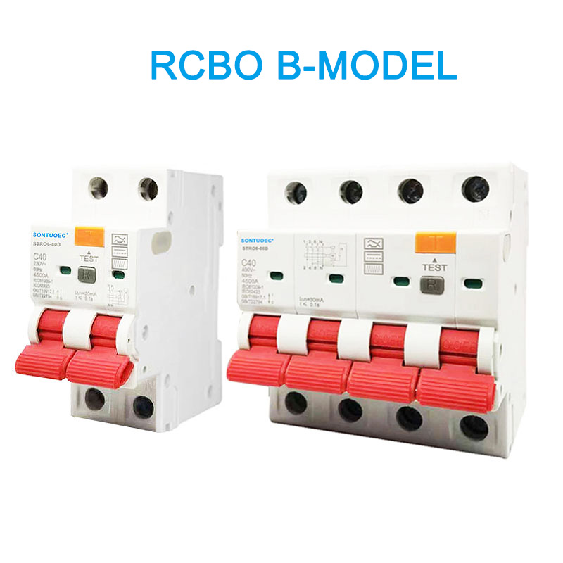 RCBO B eredua 2p 4p hondar istiluaren zirkuitua